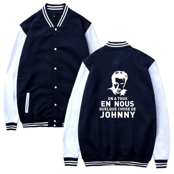 Blouson JOHNNY HALLYDAY - On a tous en nous quelque chose de Johnny | Johnny Hallyday Fanclub