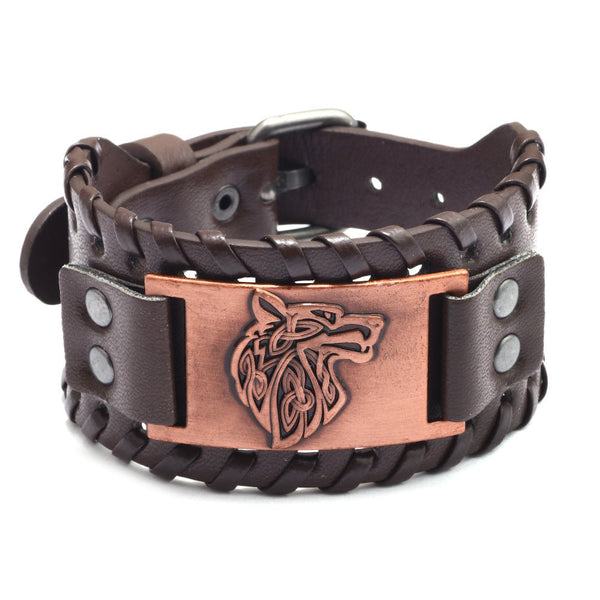 Bracelet en cuir Johnny Hallyday - Loup 3 modèles | Johnny Hallyday Fanclub