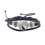 Bracelet en cuir Johnny Hallyday - Photo loup 19 modèles | Johnny Hallyday Fanclub