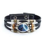 Bracelet en cuir Johnny Hallyday - Photo loup 27 modèles | Johnny Hallyday Fanclub