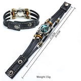 Bracelet en cuir Johnny Hallyday - Photo loup 27 modèles | Johnny Hallyday Fanclub
