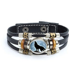 Bracelet en cuir Johnny Hallyday - Photo loup 27 modèles | Johnny Hallyday Fanclub