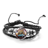 Bracelet en cuir Johnny Hallyday - Photo route 66 10 modèles #1 | Johnny Hallyday Fanclub