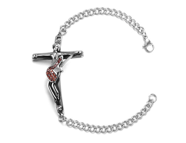 Bracelet Johnny Hallyday - Croix | Johnny Hallyday Fanclub
