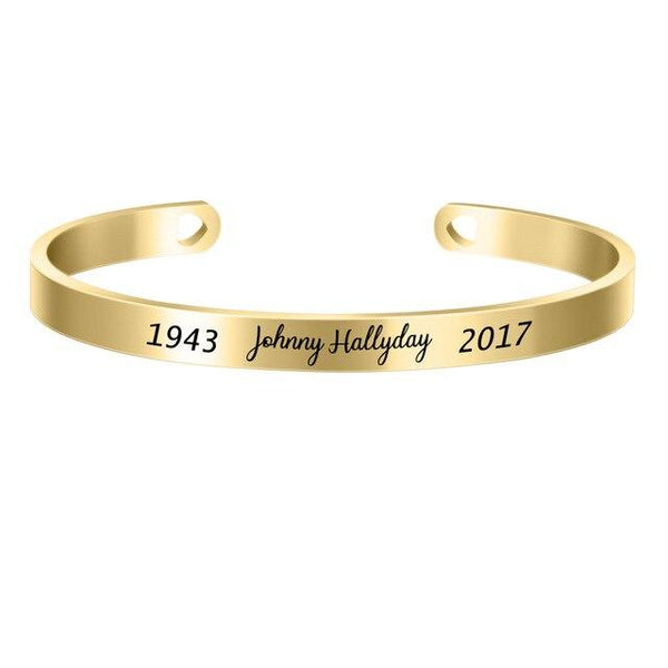 Bracelet Johnny Hallyday - Signature | Johnny Hallyday Fanclub