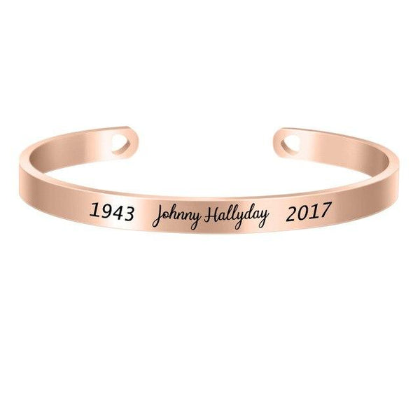 Bracelet Johnny Hallyday - Signature | Johnny Hallyday Fanclub