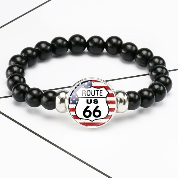 Bracelet Perle Johnny Hallyday - Route 66 12 modèles | Johnny Hallyday Fanclub