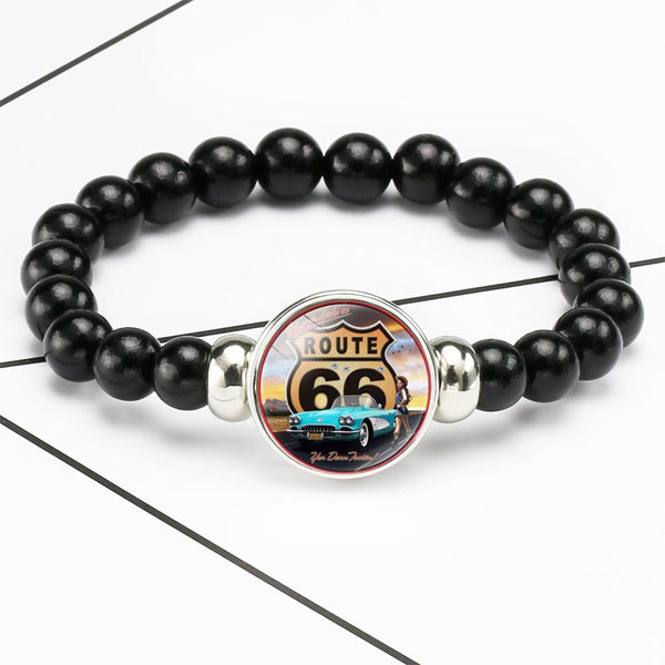 Bracelet Perle Johnny Hallyday - Route 66 12 modèles | Johnny Hallyday Fanclub