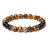 Bracelet Perle Johnny Hallyday - Tête de mort 18 modèles | Johnny Hallyday Fanclub