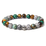 Bracelet Perle Johnny Hallyday - Tête de mort 18 modèles | Johnny Hallyday Fanclub