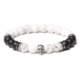 Bracelet Perle Johnny Hallyday - Tête de mort 18 modèles | Johnny Hallyday Fanclub