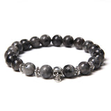 Bracelet Perle Johnny Hallyday - Tête de mort 18 modèles | Johnny Hallyday Fanclub