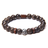 Bracelet Perle Johnny Hallyday - Tête de mort 18 modèles | Johnny Hallyday Fanclub