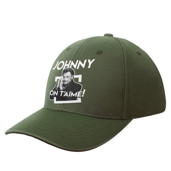 Casquette Johnny On t'aime 11 modèles | Johnny Hallyday Fanclub