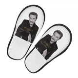 Chaussons Johnny Hallyday - Blancs 2 modèles | Johnny Hallyday Fanclub