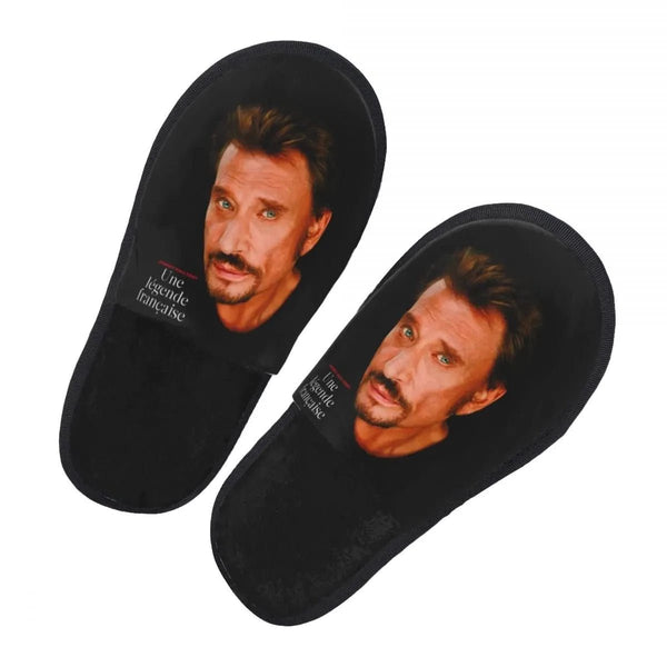 Chaussons Johnny Hallyday - Noirs 8 modèles | Johnny Hallyday Fanclub