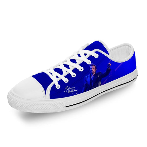 Chaussures Johnny Hallyday - Blanches 7 modèles #1 | Johnny Hallyday Fanclub