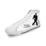 Chaussures montantes Johnny Hallyday - Blanches 8 modèles | Johnny Hallyday Fanclub