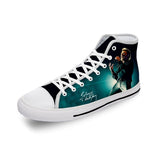 Chaussures montantes Johnny Hallyday - Blanches 8 modèles | Johnny Hallyday Fanclub