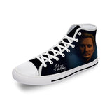 Chaussures montantes Johnny Hallyday - Blanches 8 modèles | Johnny Hallyday Fanclub