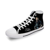 Chaussures montantes Johnny Hallyday - Blanches 8 modèles | Johnny Hallyday Fanclub