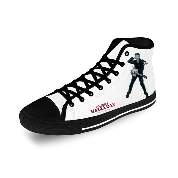 Chaussures montantes Johnny Hallyday - Noires 7 modèles | Johnny Hallyday Fanclub