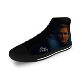 Chaussures montantes Johnny Hallyday - Noires 7 modèles | Johnny Hallyday Fanclub