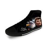 Chaussures montantes Johnny Hallyday - Noires 8 modèles | Johnny Hallyday Fanclub