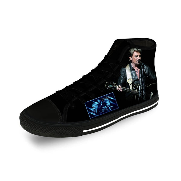 Chaussures montantes Johnny Hallyday - Noires 8 modèles | Johnny Hallyday Fanclub