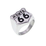 Chevalière Johnny Hallyday - Route 66 | Johnny Hallyday Fanclub
