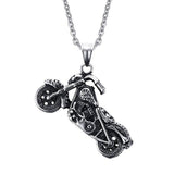 Collier pendentif Johnny Hallyday - Biker | Johnny Hallyday Fanclub