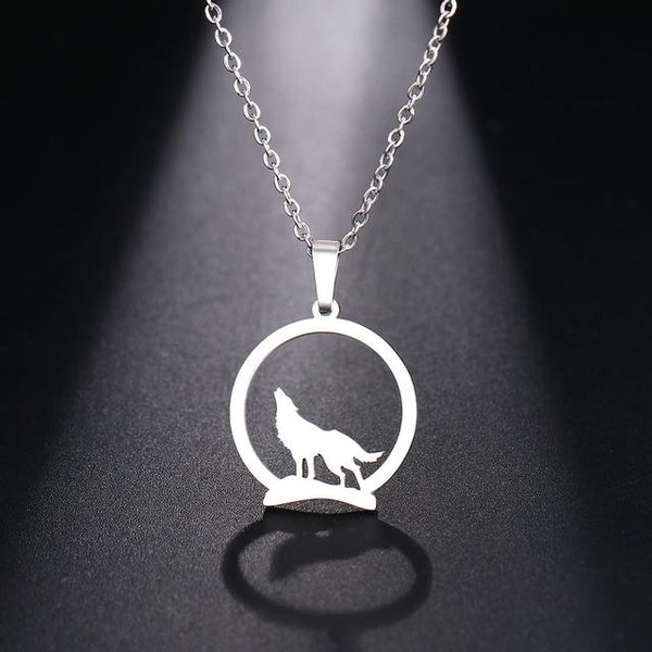 Collier pendentif Johnny Hallyday - Loup 2 modèles | Johnny Hallyday Fanclub