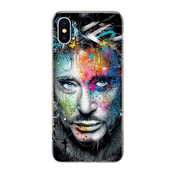 Coque de téléphone Johnny Hallyday IPhone - 4 modèles #2 | Johnny Hallyday Fanclub