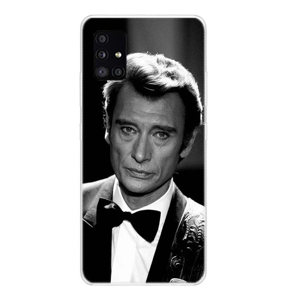 Coque de téléphone Johnny Hallyday Samsung Galaxy A - A01, A02S, A11, A12, A21, A21S, A22, A32, A42, A52 - 8 modèles | Johnny Hallyday Fanclub