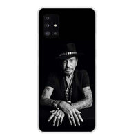 Coque de téléphone Johnny Hallyday Samsung Galaxy A - A6, A6 Plus, A7, A8, A8 Plus, A9, A10, A10S, A10E, A20E, A20S, A30S, A50S - 8 modèles | Johnny Hallyday Fanclub