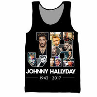 Débardeur JH #1 - 10 couleurs | Johnny Hallyday Fanclub