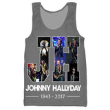Débardeur JH #4 - 3 couleurs | Johnny Hallyday Fanclub