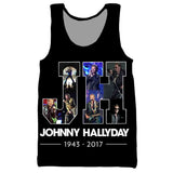 Débardeur JH #4 - 3 couleurs | Johnny Hallyday Fanclub