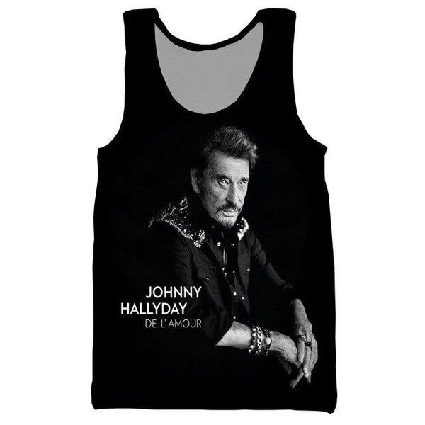 Débardeur JOHNNY HALLYDAY #10 | Johnny Hallyday Fanclub