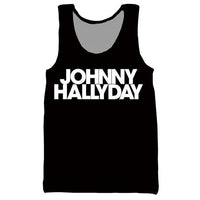 Débardeur JOHNNY HALLYDAY Imprimé #3 | Johnny Hallyday Fanclub