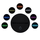 Lampe LED Johnny Hallyday #1 - 7 couleurs | Johnny Hallyday Fanclub