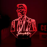 Lampe LED Johnny Hallyday #1 - 7 couleurs | Johnny Hallyday Fanclub