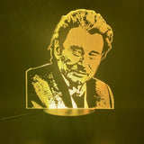 Lampe LED Johnny Hallyday #2 - 7 couleurs | Johnny Hallyday Fanclub