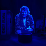 Lampe LED Johnny Hallyday #5 - 7 couleurs | Johnny Hallyday Fanclub