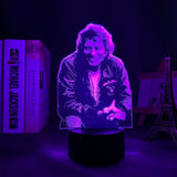 Lampe LED Johnny Hallyday #5 - 7 couleurs | Johnny Hallyday Fanclub