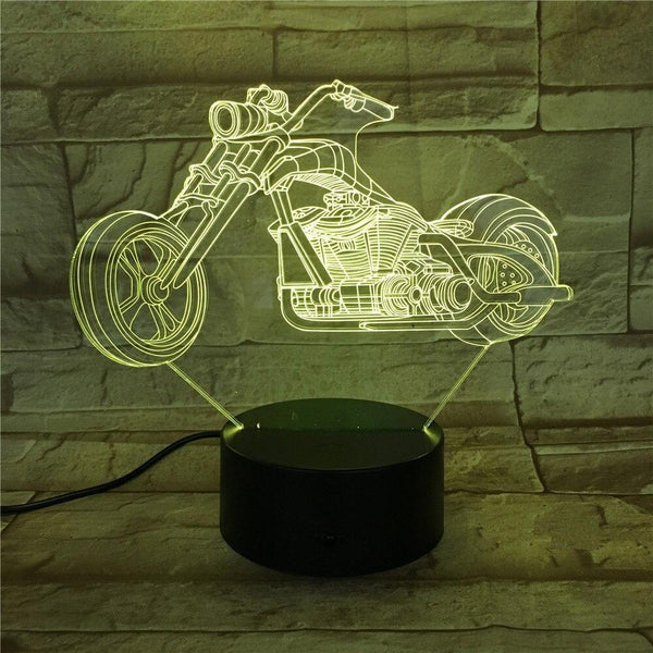 Lampe LED Johnny Hallyday Biker #2 - 7 couleurs | Johnny Hallyday Fanclub