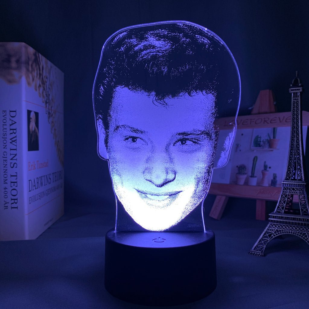 Lampe LED Johnny Hallyday Légende - 7 couleurs – Johnny Hallyday Fanclub