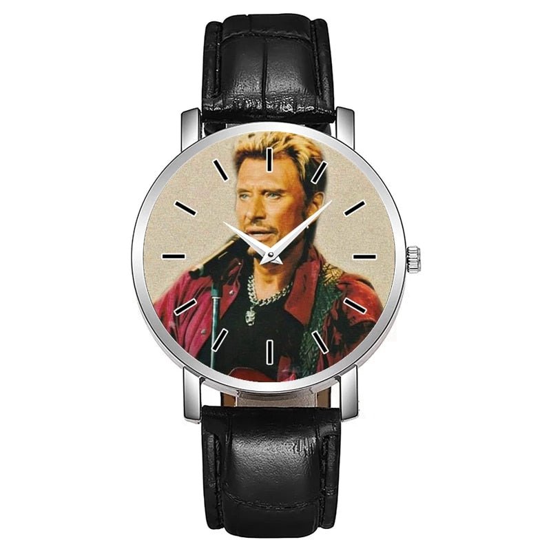 Montre Johnny Hallyday – Modèle Collector – Neuf Avec étiquettes – Unisexe Adulte