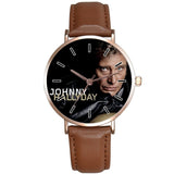 Montre Johnny Hallyday Or rose #1 | Johnny Hallyday Fanclub
