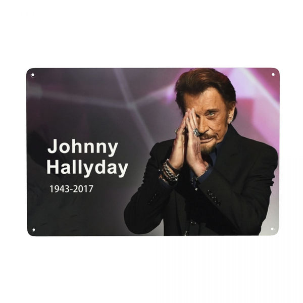 Plaque décorative Johnny Hallyday #3 | Johnny Hallyday Fanclub